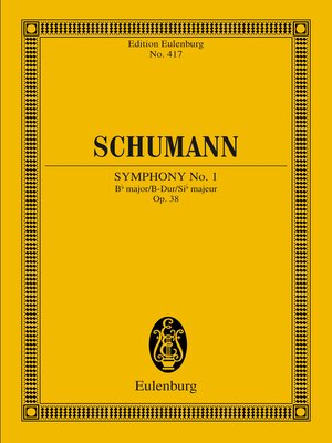 cover image of Symphony No. 1 Bb major